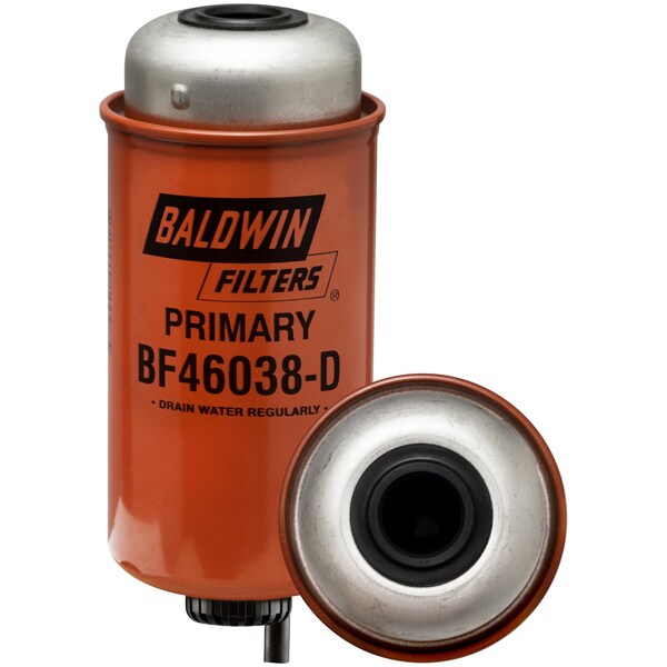 Fuel Filter, 3-13/64" L x 3-13/64" W